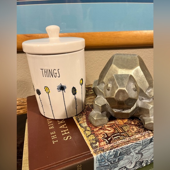 Rae Dunn Other - RARE RETIRED RAE DUNN ‘THINGS’ CONTAINER